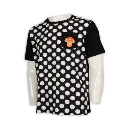 T949 Design Polka Dot T-Shirt Printed Logo T-shirt Macau T-shirt Garment Factory T949 Design Polka Dot T-Shirt Printed Logo T-shirt Macau T-shirt Garment Factory